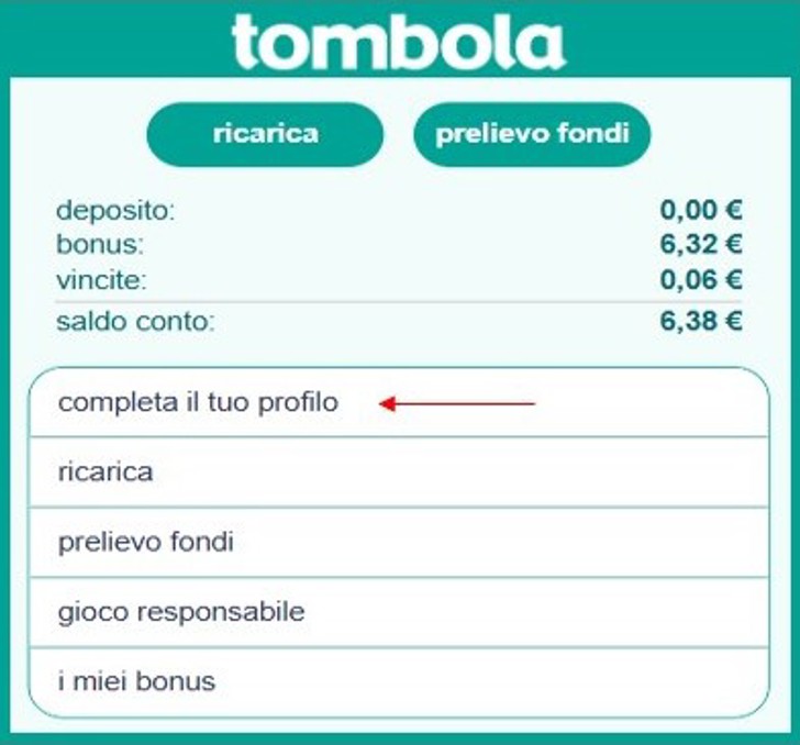 Verifica del mio account2