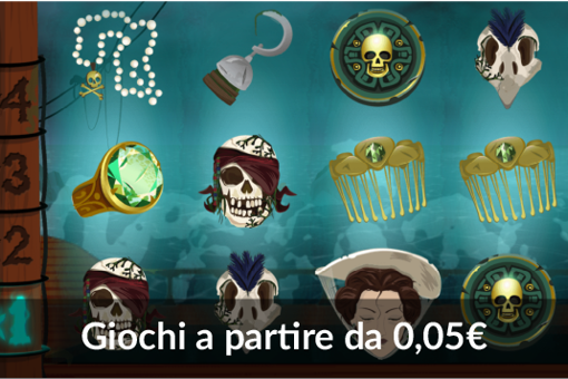 tesoro dei pirati slot online